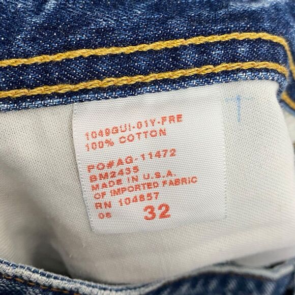 AG Jeans Adriano Goldschmied Protege Mens 32 Denim Y2K Distressed Straight NEW - Picture 4 of 13